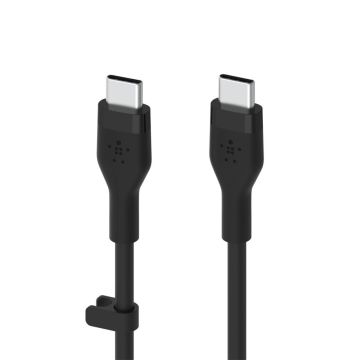 Belkin Flex USB-C/USB-C līdz 60W 3m, melns