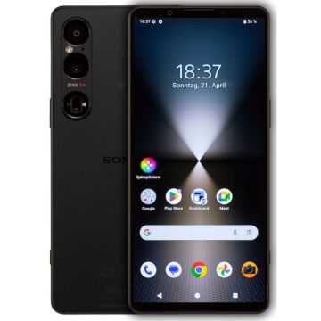 Sony Xperia 1 VI, 6.5" Ekrāns, 12GB RAM, 256GB Atmiņa, Android 13, Melns