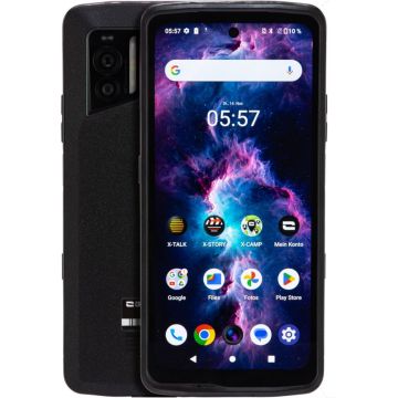 Crosscall Stellar-X5, 6.67" Ekrāns, 6GB RAM, 128GB Atmiņa, Android 12, Melns