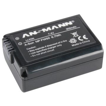 Ansmann A-Son NP-FW50 Akumulators, 7,2V, 1030mAh (Sony fotoaparātiem)