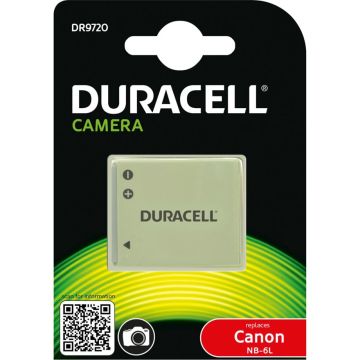 Duracell Li-Ion akumulators 700 mAh paredzēts Canon NB-6L