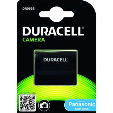 Duracell Li-Ion akumulators 750 mah paredzēts Panasonic CGA-S006