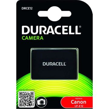 Duracell Li-Ion akumulators 750 mAh paredzēts Canon LP-E12