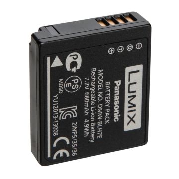 Panasonic DMW-BLH7E Fotoaparāta akumulators, 7.2 V, 680 mAh