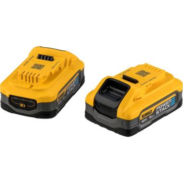 DeWalt DCBP518H2-XJ Powerstack 18V XR 5Ah uzlādējams akumulators 2 gab.