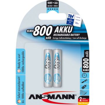 Ansmann maxE NiMH uzlādējamās D baterijas 8500 mAh 2 gab.