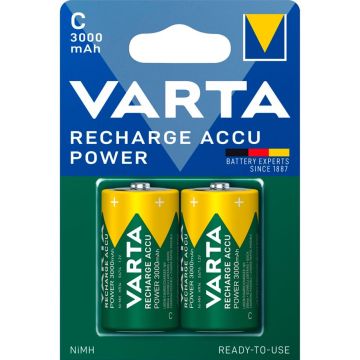 Varta C Ready2Use NiMH 3000 mAh akumulatori 2 gab.