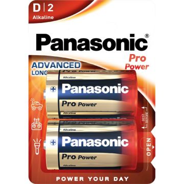 Panasonic Pro Power D LR20 baterijas 2 gab.