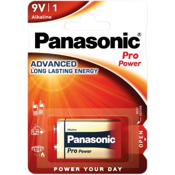 Panasonic Pro Power 6LR61 9V bloka baterija