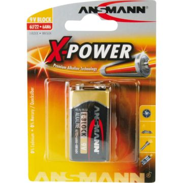 Ansmann Alkaline 9V block X-Power
