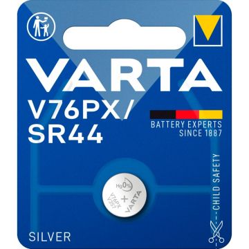 Varta Photo V76PX/SR44 1.55V Sudraba oksīda baterija