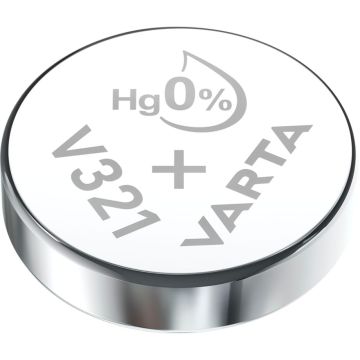 Varta V321 1.55V Sudraba oksīda baterija