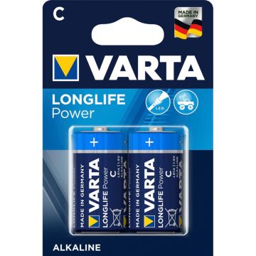 10x2 Varta Longlife Power Baby C LR14 PU inner box