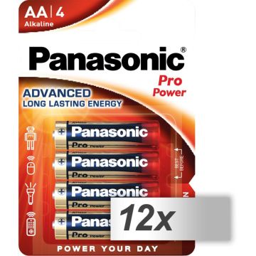 12x4 Panasonic Pro Power LR 6 Mignon AA PU inner box