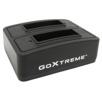 GoXtreme Akumulatoru Lādētājs paredzēts Vision 4K