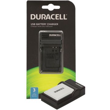 Duracell Charger with USB Cable paredzēts DR9641/EN-EL5 lādētājs