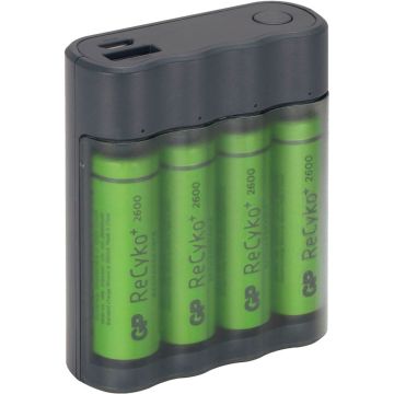 GP ReCyko+ CHARGE AnyWay 3in1 Charger & Powerbank lādētājs+barošanas bloks