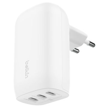 Belkin BOOST Charge USB-C 67W 3 x USB-C, PPS, Balts