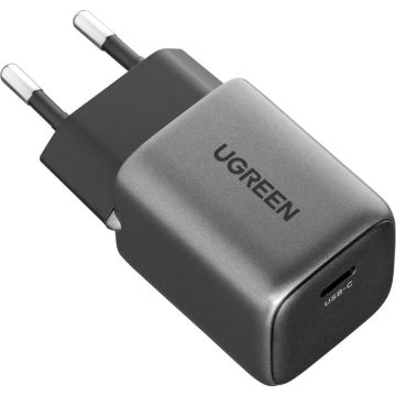 UGREEN Nexode 45W Dual USB-C PD lādētājs (25W+20W), balts