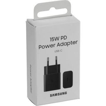 Samsung Power Travel Adapter EP-T1510, 15W, 1x USB-A, bez kabeļa, melns