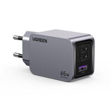 UGREEN Nexode Pro 65W GaN lādētājs ar USB-C kabeli