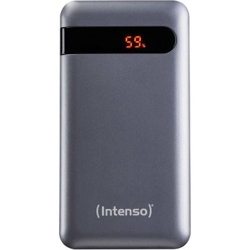 Intenso Powerbank F10000 10000 mAh, 1x USB-C, 1x USB-A, dzeltens, ar USB-C uz USB-C kabeli