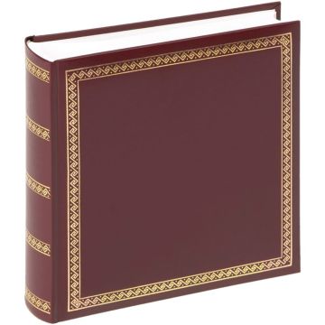 Walther Das schicke Dicke Foto albums, 100 lpp., 26x25 cm, sarkans, MX103R