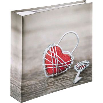 Hama Memo Rustico 22,5x22,5 200 foto 10x15 MetalHeart 2168