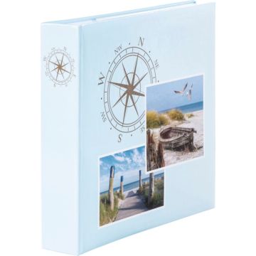 Hama Compass fotoalbums, 10x15cm, 200 fotogrāfijas, Iespraužams ar piezīmēm