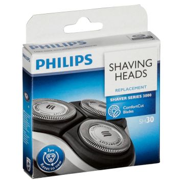 Philips SH30/50 Skuvekļa Galviņas, Precīza Griešana, 3 gab.