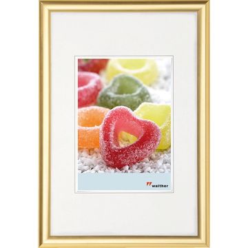 Walther Trendstyle Plastikāta Foto Rāmis, 18x24cm, Zelta, KP824G