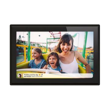 Braun DigiFrame 1019 WiFi Digitālais foto rāmis, 10.1" (25.7 cm), 1280x800 izšķirtspēja, SD karte, USB, Wi-Fi, melns