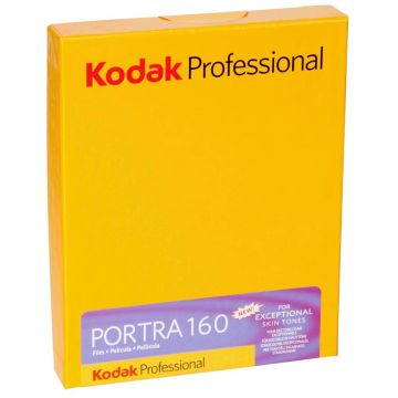 Kodak Portra 160 Krāsu foto filma 4x5 collas 10 loksnes ISO160