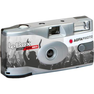 AgfaPhoto LeBox Melnbaltā 36 Vienreizējais Fotoaparāts