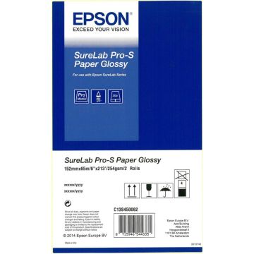 Epson SureLab Pro-S fotopapīrs BP glancēts 152mm x 65m 254 g 2 gab.