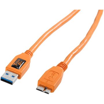 Tether Tools TetherPro USB 3.0 A/Micro B 4,6m oranžs