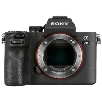 Sony Alpha 7 Mark III Pilna Kadra Bezspoguļa Kamera, 24.2MP, 3" Ekrāns, 4K Video, Tikai Korpuss