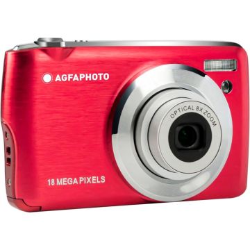 AgfaPhoto Realishot DC8200 Digitālā Fotokamera 24MP, 3.0" Ekrāns, 4K Video, Sarkana