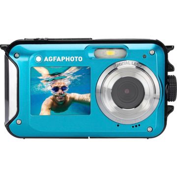 AgfaPhoto Realishot WP8000 Ūdensizturīga Digitālā Fotokamera 24MP, 2.8" Ekrāns, 4K Video, Zila