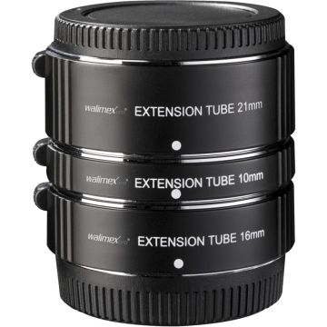 walimex Extension Tube Set paredzēts Fuji X