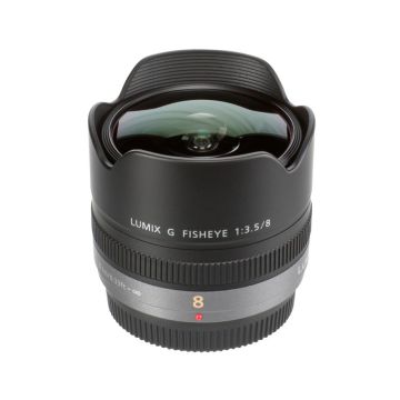 Panasonic Lumix G 8mm f/3.5 Fisheye Objektīvs