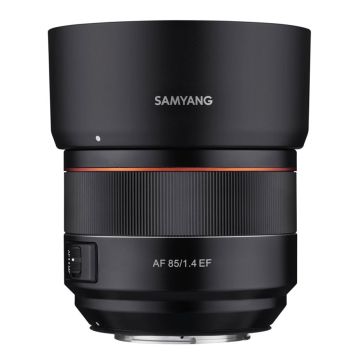 Samyang AF 85mm f/1.4 Objektīvs paredzēts Canon EF