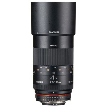 Samyang MF 100mm f/2.8 Macro Objektīvs paredzēts MFT