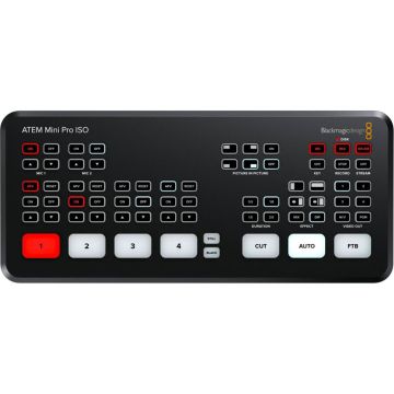 Blackmagic Design ATEM mini Pro ISO video mikseris