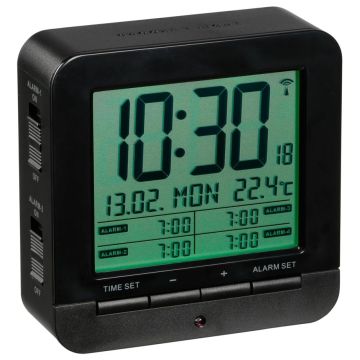 TFA 60.2536.01 Radio Controlled Alarm Clock