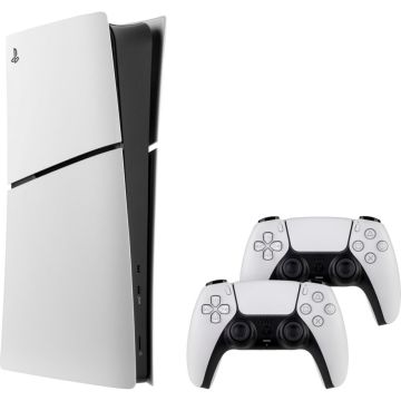 Sony PlayStation 5 Slim Digitālā versija Spēļu konsole, 2 kontrolieri