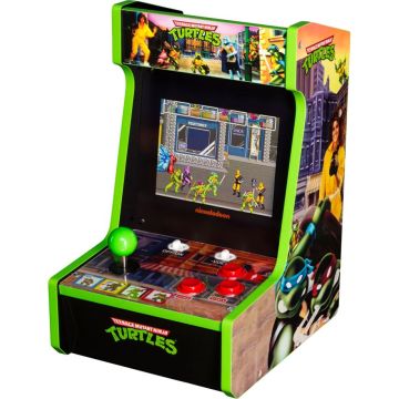 Arcade 1UP Teenage Mutant Ninja Turtles Countercade Arkādes spēļu automāts, Kompakts izmērs