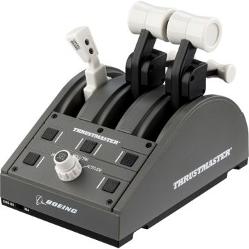 Thrustmaster TCA Quadrant Boeing Edition, Joystick un Slēdžu Bloks, USB savienojums, Boeing aviācijas simulators