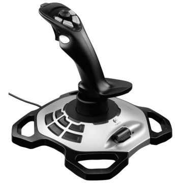 Logitech Extreme 3D Pro Spēļu kursorsvira