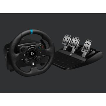 Logitech G923 Trueforce Sacīkšu Stūre, Force Feedback, 900 grādu rotācija, USB savienojums, Xbox un PC